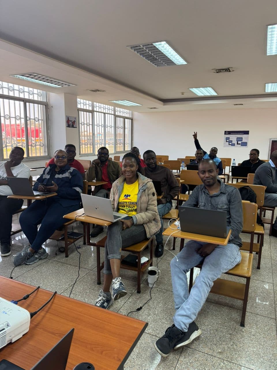 Hands on training illustration